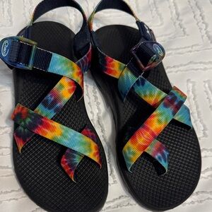 Chaco Multicolor Tie-Dye Sandals